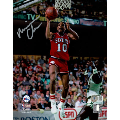 Maurice Cheeks Autographed Philadelphia 76ers 8x10 Photo Beckett 42062