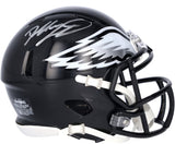 Dallas Goedert Autographed Eagles Alternate Black Speed Mini Helmet Fanatics