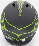RUSSELL WILSON AUTOGRAPHED SEAHAWKS ECLIPSE BLACK FULL SIZE HELMET RW 178955