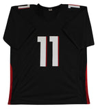 Julio Jones Authentic Signed Black Pro Style Jersey Autographed BAS Witnessed