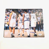 2000 Sacramento Kings Signed Calendar PSA/DNA Autographed