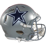 Tony Dorsett Autographed Dallas Cowboys Authentic TB 76 Helmet Beckett 56345