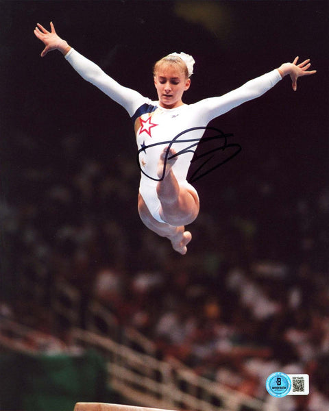 Shannon Miller Summer Olympics Authentic Signed 8x10 Vertical Photo BAS #BR29486