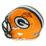 Jermichael Finley Autographed (Right Side) Green Bay Packers Mini Helmet GTSM