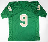 Tony Rice Signed Notre Dame Fighting Irish Jersey (GTSM) 1988 National Champ/ QB