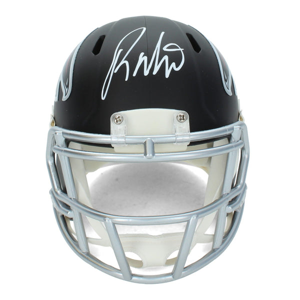 Roddy White Autographed Atlanta Falcons Speed Mini Helmet Radtke