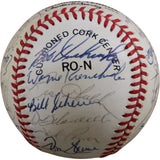 Cincinnati Reds 1984 Team Perez Davis +29 Sigs Signed NL Baseball Beckett 56279