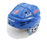 Alexia Lafreniere Signed New York Rangers Authentic Blue NHL Helmet - UDA