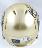 Kordell Stewart Autographed Colorado Speed Mini Helmet - Beckett W Hologram