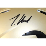 Travis Hunter Signed Colorado Buffaloes Pro Helmet Heisman Beckett Witness 51406