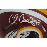 Chris Cooley Autographed Washington Redskins Speed Mini Helmet Beckett 48058