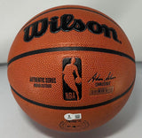 Bucks DAMIAN LILLARD Signed Full Size Wilson Replica I/O Basketball AUTO - BAS