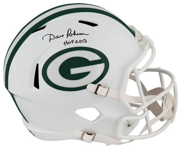 Dave Robinson Signed Packers 2024 Alt Riddell F/S Replica Helmet w/HOF -(SS COA)
