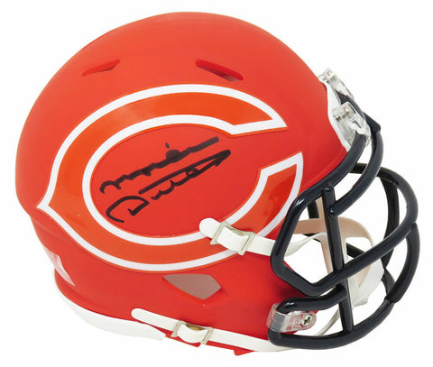 Mike Ditka Signed Chicago Bears AMP Riddell Speed Mini Helmet - SCHWARTZ COA