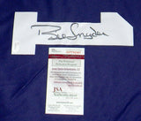 BILL SNYDER AUTOGRAPHED SIGNED KANSAS STATE WILDCATS #1 PURPLE NIKE JERSEY JSA