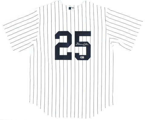 Tommy John Autographed New York Yankees Nike Jersey - Beckett W Hologram