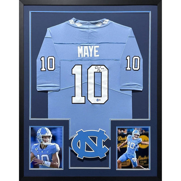 Drake Make Autographed Signed Framed UNC North Carolina BB Jersey BECKETT