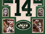 FRAMED NEW YORK JETS SAM DARNOLD AUTOGRAPHED SIGNED JERSEY JSA COA