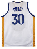 Stephen Curry Authentic Signed White Pro Style Jersey Autographed JSA