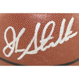 John Stockton Autographed/Signed Utah Jazz Basketball Beckett Witness 53113
