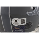 Larry Csonka Autographed Miami Dolphins Slate Mini Helmet Beckett Witness 49221