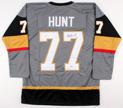 Brad Hunt Signed Golden Knights Jersey (Beckett COA) NHL Career 2012-present