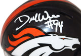 Demarcus Ware Signed Denver Broncos Speed Mini Helmet Beckett 40646