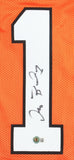Dez Bryant Signed Oklahoma State Cowboys Jersey (Beckett) 3xPro Bowl Receiver