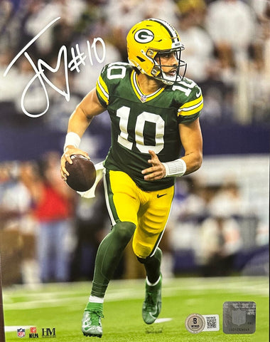 Packers 1st Rnd Pick Quarterback JORDAN LOVE Signed 8x10 Photo #1 AUTO - BAS