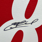 Framed Autographed/Signed Steven Gerrard 35x39 Liverpool Red Jersey BAS COA