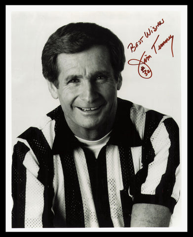 Jim Tunney Autographed Signed 8x10 Photo NFL Referee "Best Wishes" SKU #230402