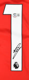 William Saliba Autographed Arsenal Home Soccer Jersey #12 - Beckett Hologram *L