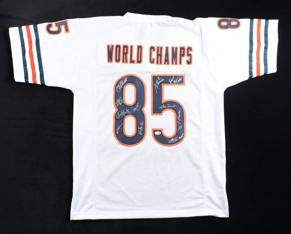 1985 Super Bowl XX Signed Chicago Bears #85 Jersey (JSA) Signed by 12 / See List