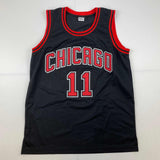 Autographed/Signed DeMar DeRozan Chicago Black Basketball Jersey Beckett BAS COA