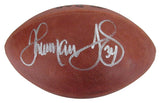 Thurman Thomas HOF Signed/Auto Wilson NFL Leather Football Bills JSA 204874