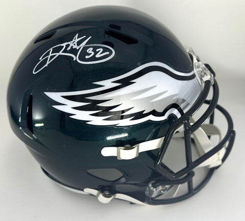 Eagles RB RICKY WATTERS Signed Full Size Replica Speed Helmet AUTO - BAS