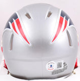 LeGarrette Blount Signed Patriots Speed Mini Helmet w/2x SB Champs-BeckettW Holo