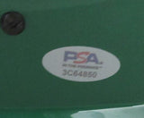 Lane Johnson Signed Kelly Full Size Speed Replica Helmet Eagles PSA/DNA 193551