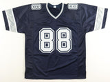 Drew Pearson Signed Dallas Cowboys Jersey Inscribed "HOF 21" (Beckett)All Pro WR