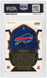 Damar Hamlin Signed Bills 2022 Panini Select Prizm Silver Die Cut Card #100 -PSA