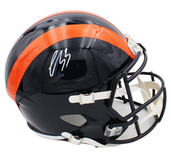 Luther Burden Signed Chicago Bears Speed Full Size Tribute NFL Helmet