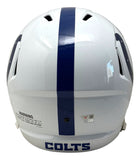 Tyler Warren Signed Indianapolis Colts FS Speed Replica Helmet Fanatics w/ Case