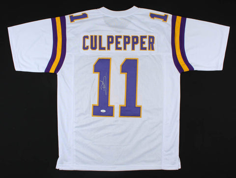 Daunte Culpepper Signed Minnesota Vikings Home Jersey (JSA) Ex-UCF Quarterback