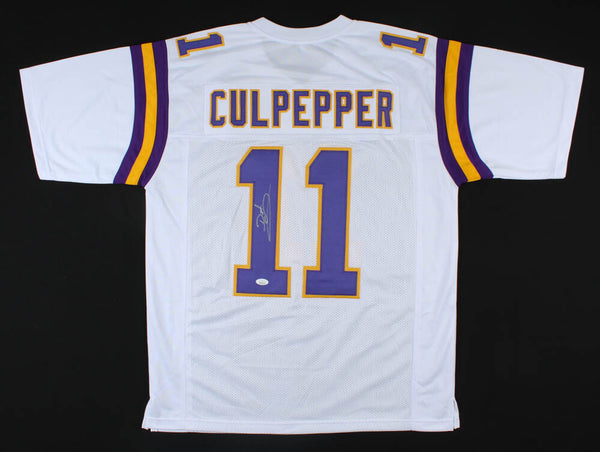 Daunte Culpepper Signed Minnesota Vikings Home Jersey (JSA) Ex-UCF Quarterback
