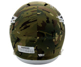 Dallas Goedert Signed/Inscr Full Size Camo Replica Helmet Fanatics
