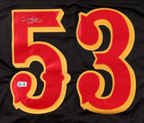 Dee Winters Signed 49ers Jersey (Beckett) San Francisco Draft Pick 2023 / L.B.