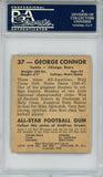 George Connor Autographed/Signed 1948 Leaf #37 Trading Card PSA Slab 43732
