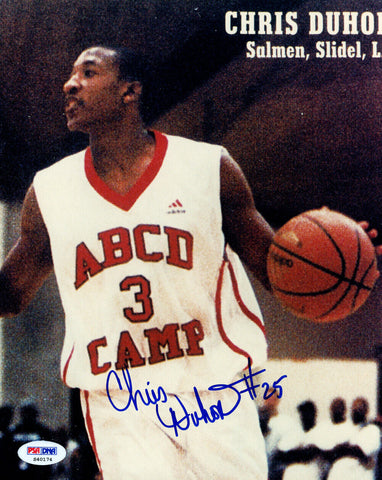 Chris Duhon Autographed Signed 8x10 Photo Duke Blue Devils PSA/DNA #S40174