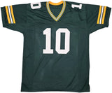 GREEN BAY PACKERS JORDAN LOVE AUTOGRAPHED GREEN JERSEY BECKETT WITNESS 239854