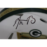 Aaron Rodgers Autographed Green Bay Packers Mini Helmet FAN 46331